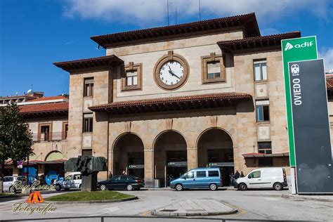 Estación de tren de Oviedo. Asturias